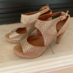 Jeffrey Campbell Designer Platform Sandal Heels 8.5